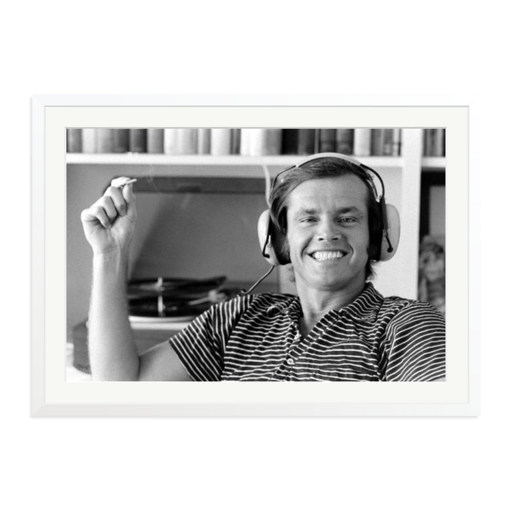 Jack Nicholson Smiling | Framed Photography