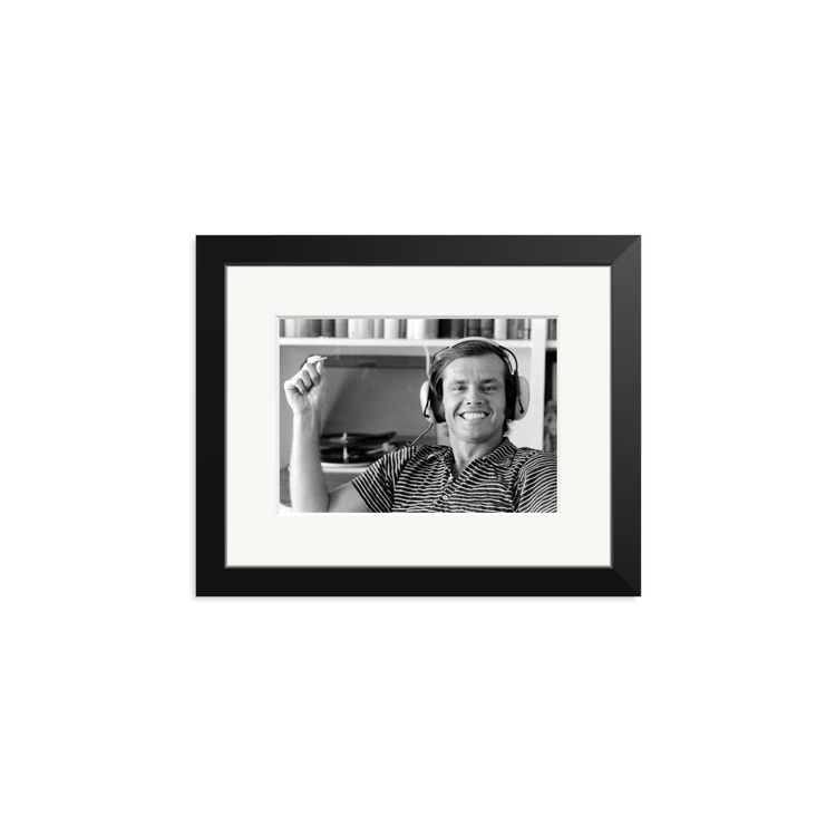 Jack Nicholson Smiling | Framed Photography