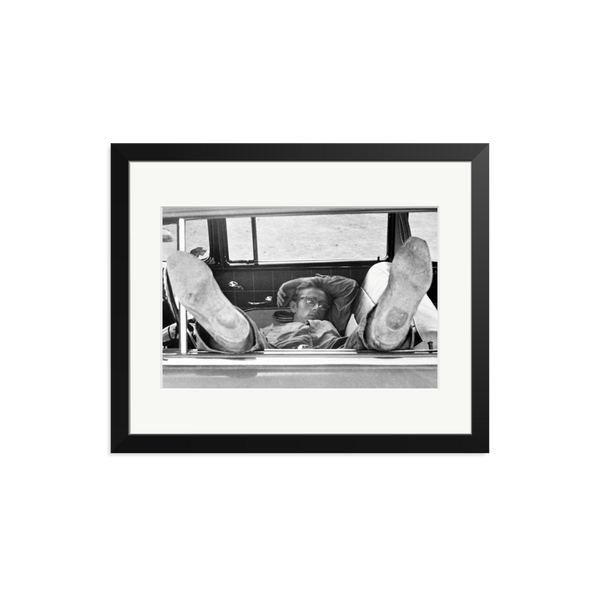 James Dean Chilling in The Car | Framed Photography