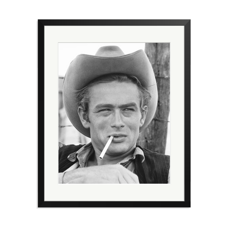James  dean   額縁  フォットフレーム James Dean On The Set Of 'Giant' | Framed Photography