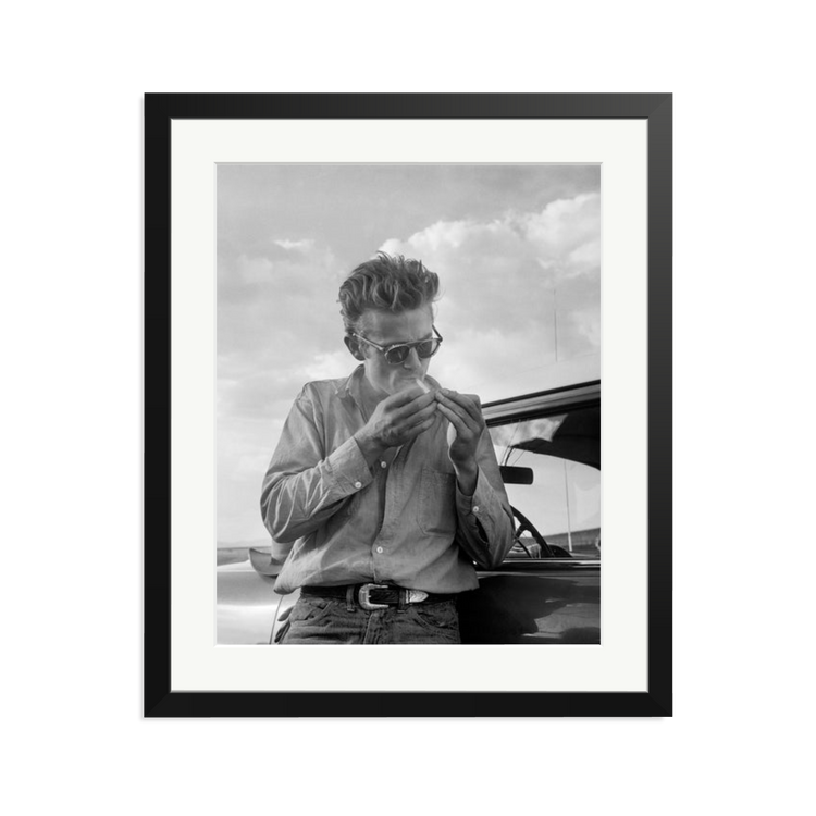 james dean cigarette Smoking Gun Poster Master James Dean Portrait