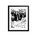 Jane and Serge at the London market