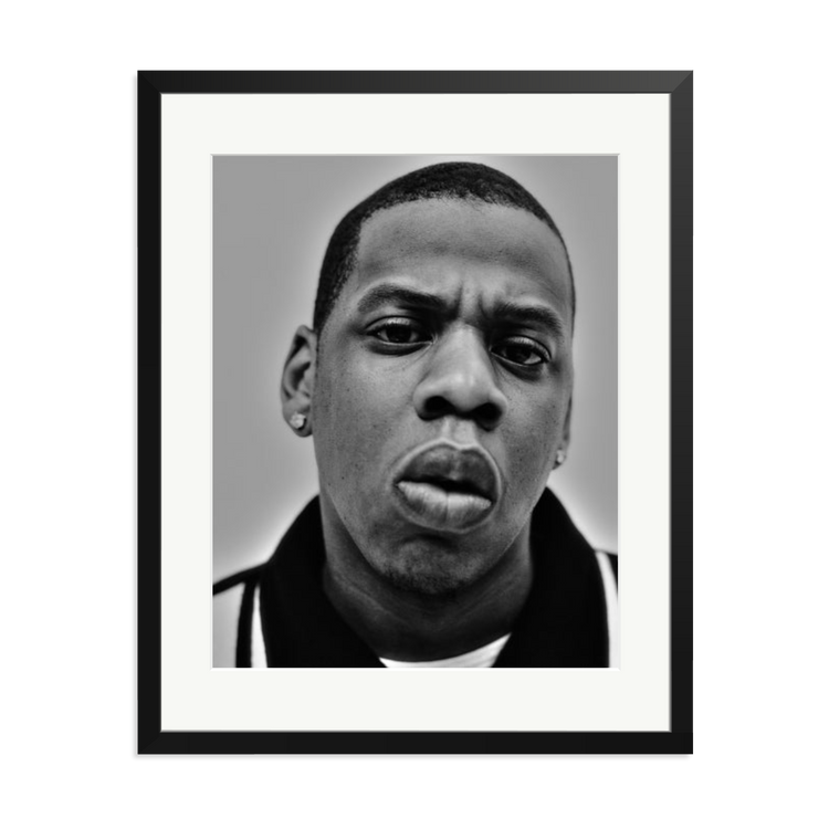 Jay-Z 1998 by Phil Knott | Framed Photography