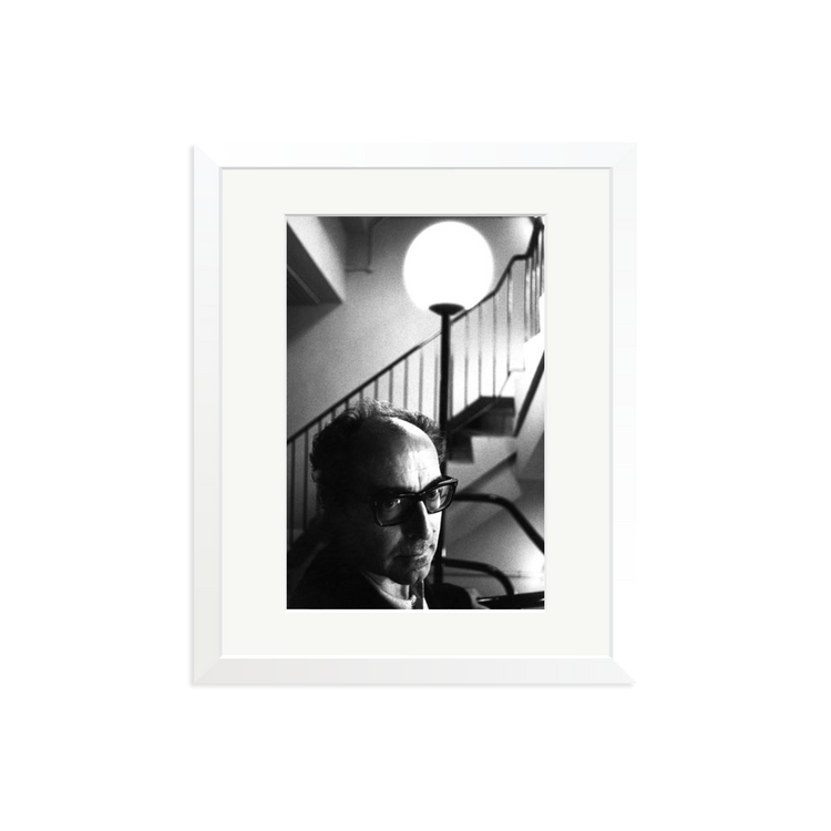 Jean-Luc Godard by A.J. Barratt | Framed Photography