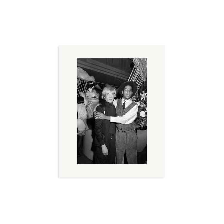 Jean-Michel Basquiat and Andy Warhol | Framed Photography