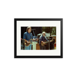 Jerry Garcia and Bob Weir
