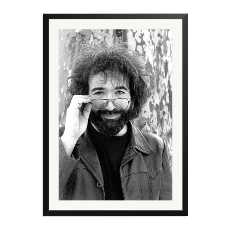 Jerry Garcia Posed In New York | Framed Photography