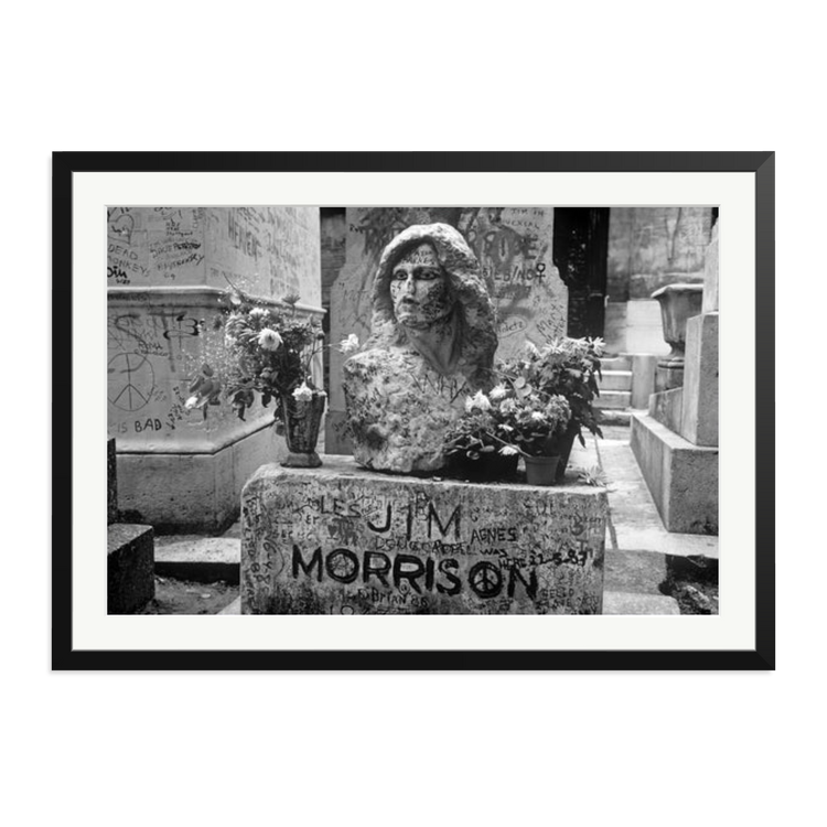 Jim Morrison's Grave by Bridgeman Images | Photography