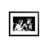 Joe Strummer and Mick Jones of the Clash