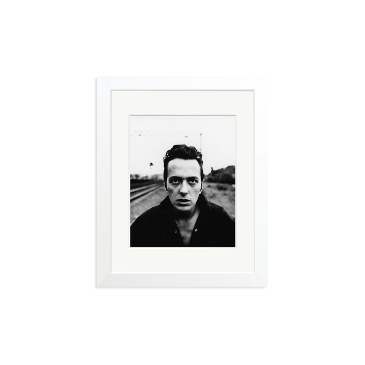 Joe Strummer by Peter Anderson | Framed Photography