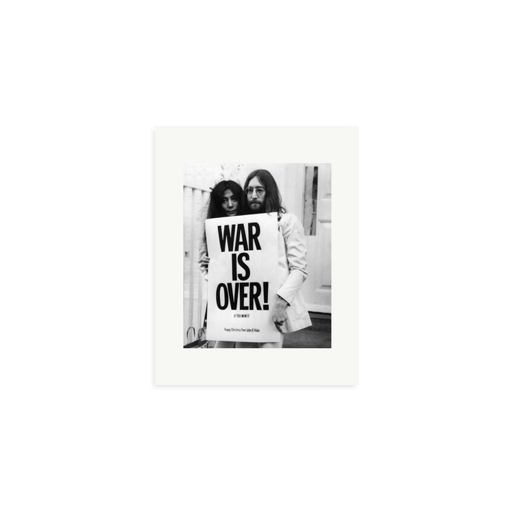 John and Yoko War Is Over by Bridgeman Images | Photography