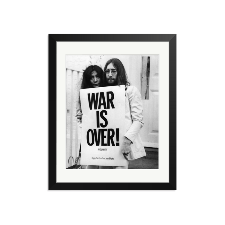 John and Yoko War Is Over by Bridgeman Images | Photography