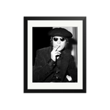 John Lennon at Heathrow Airport