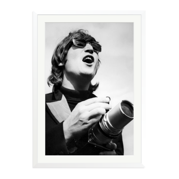 John Lennon Camera by Gamma Rapho | Framed Photography