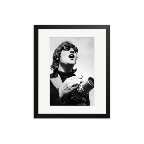 John Lennon Camera by Gamma Rapho | Framed Photography John Lennon Camera by Gamma Rapho | Framed Photography