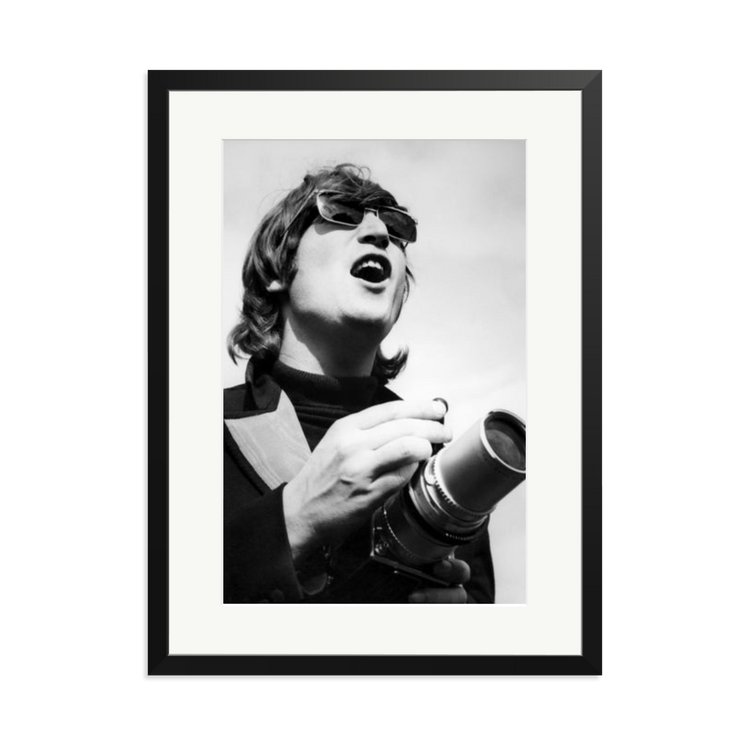 John Lennon Camera by Gamma Rapho | Framed Photography