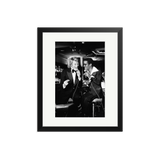 Johnny Hallyday and Sammy Davis Jr.