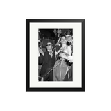 Karl Lagerfeld and Yves Saint Laurent