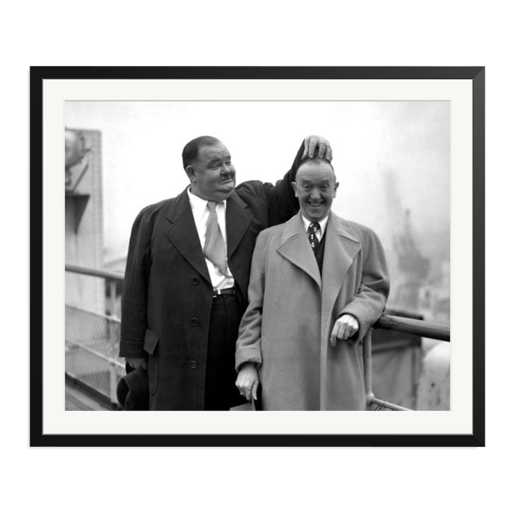 Laurel And Hardy, London, 1947 by PA Images | Photography