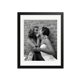 Loren Kissing Her Sister