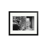 Marais and Deneuve on Set of Peau d'Ane