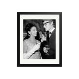 Margot Fonteyn and Yves Saint Laurent