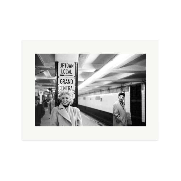 額装品/マリリン モンロー/Grand Central Station 額装品/マリリン