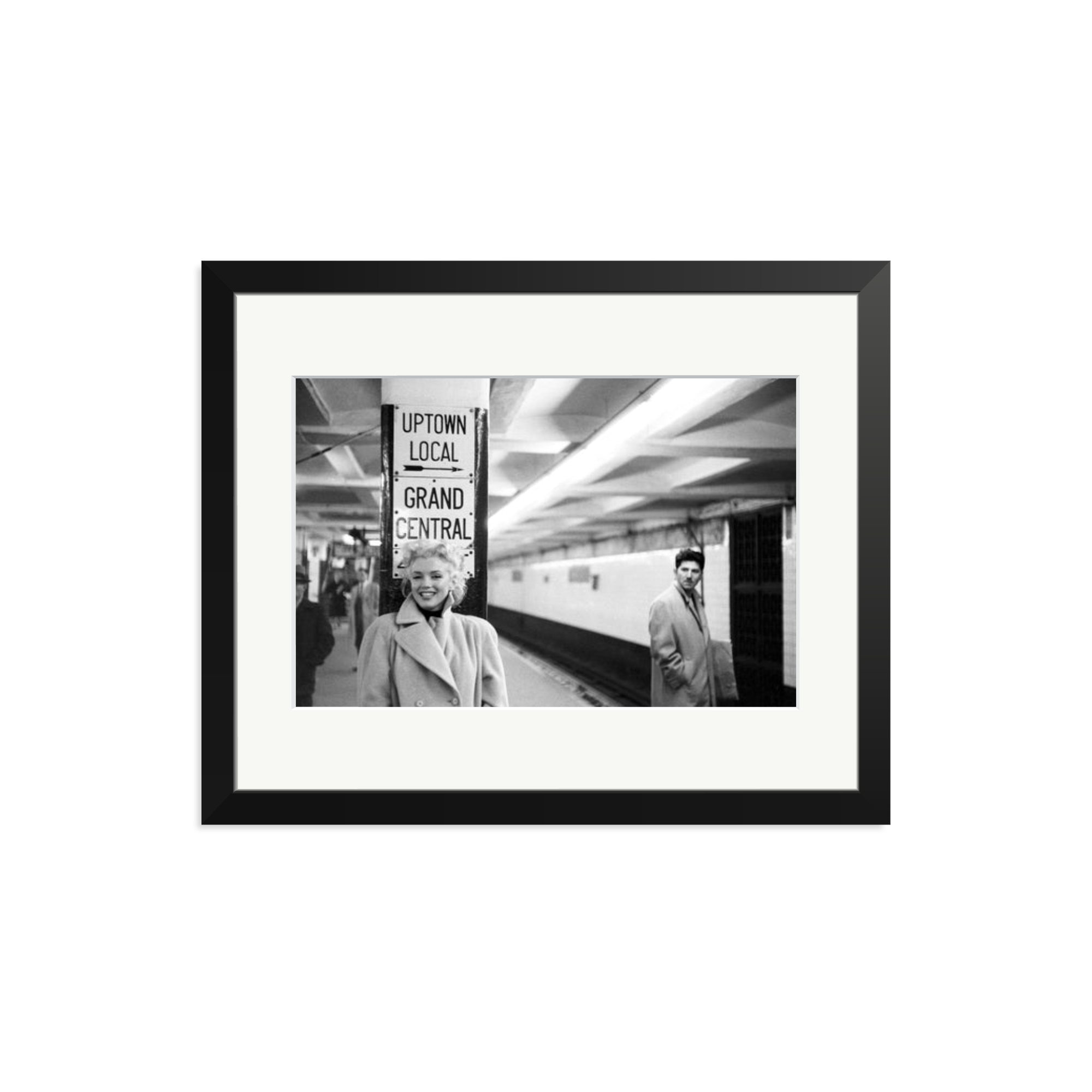 額装品/マリリン モンロー/Grand Central Station｜
