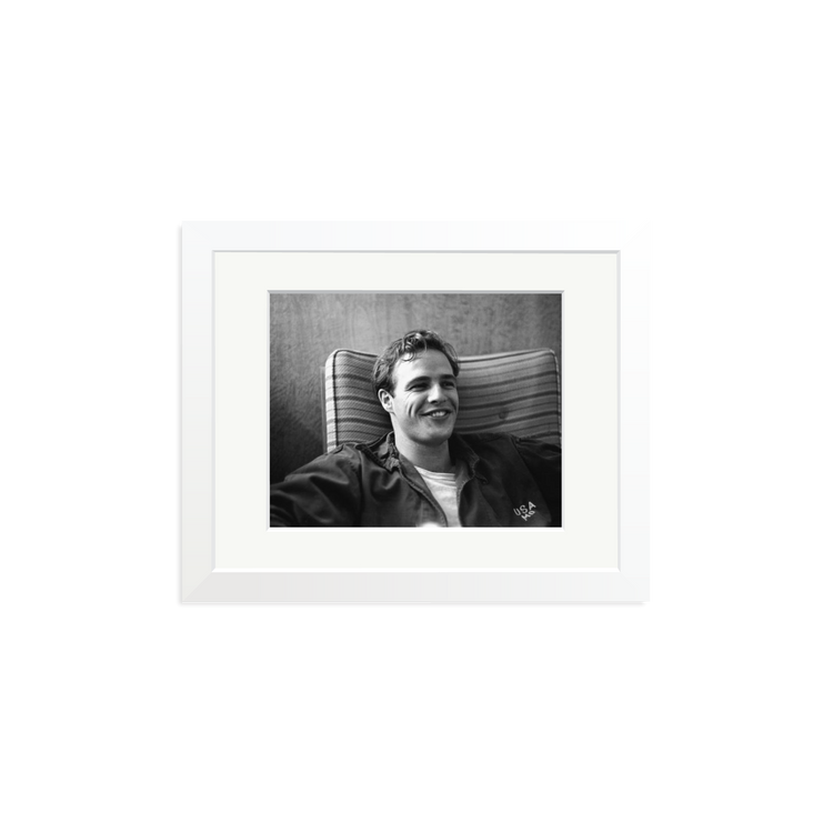 Marlon Brando On Set of 'The Men' | Framed Photography