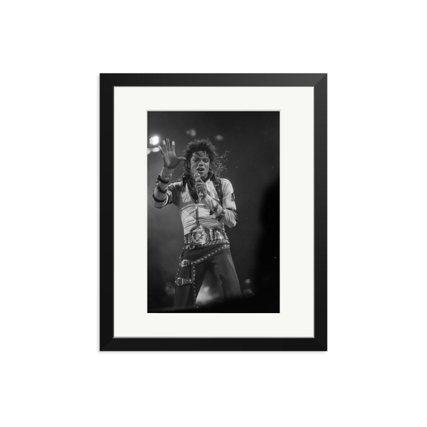 Michael Jackson, Bad Tour by Mark Allan | Framed Photography