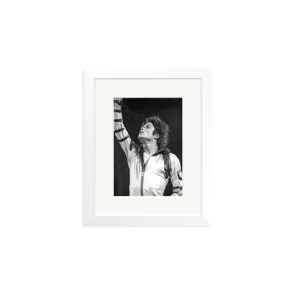 Michael Jackson on stage in Nice | Framed Photography