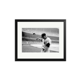 Mickey Mantle Flinging His Helmet
