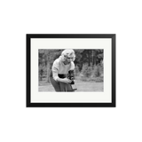 Monroe Taking a Picture