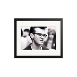 Morrissey with Hearing Aid