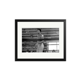 Muhammad Ali in the training ring