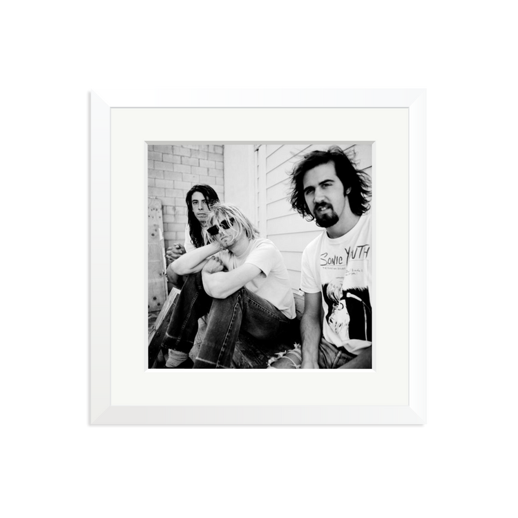 Nirvana, 1991 by Chris Cuffaro | Framed Photography
