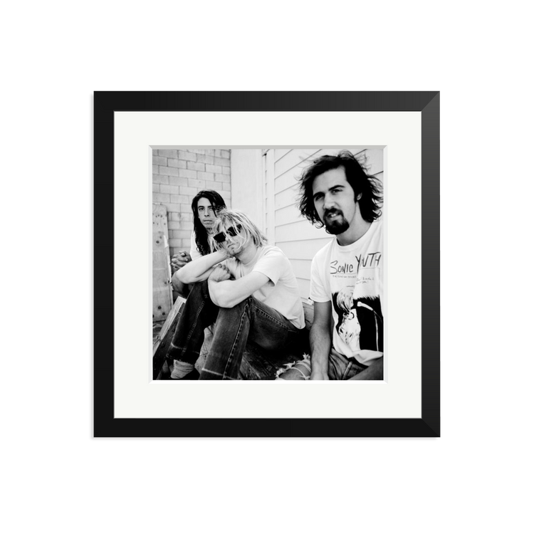 Nirvana, 1991 by Chris Cuffaro | Framed Photography