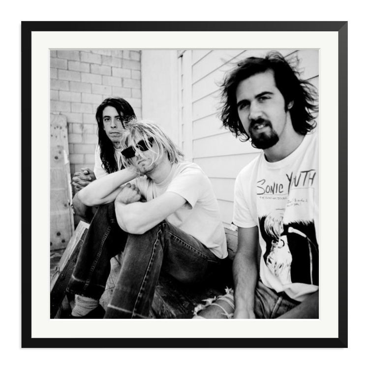 Nirvana, 1991 by Chris Cuffaro | Framed Photography