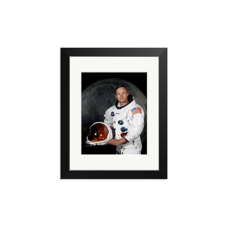 Official Portrait Of Neil Armstrong Nasa NASA | The First Man And