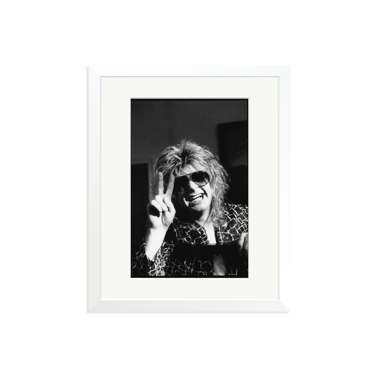 Ozzy Osbourne, Sacramento 1987 | Framed Photography