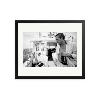Paul Newman and Lee Marvin by Terry O'Neill | Framed Photography