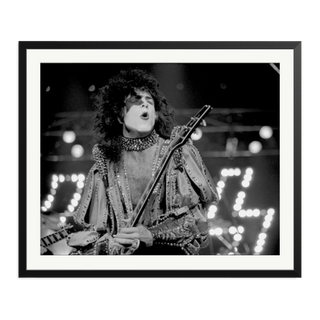Paul Stanley 1979 by Janet Macoska | Framed Photography