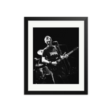 Paul Weller on stage with The Jam