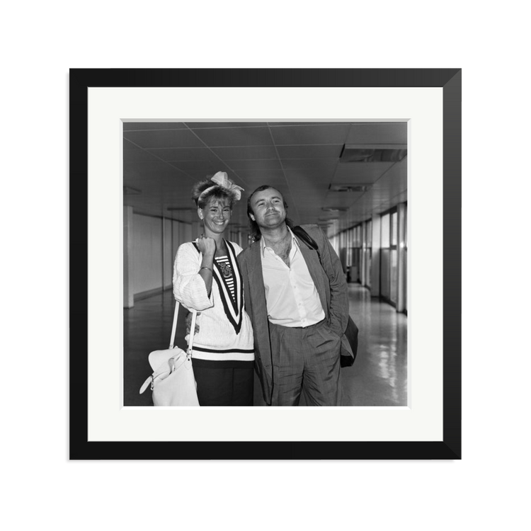 Phil Collins and Jill Tavelman by Mirrorpix | Photography