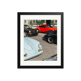 Four Porsches