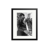 Ray Charles at home