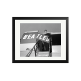 Ringo in the Beatles's Plane