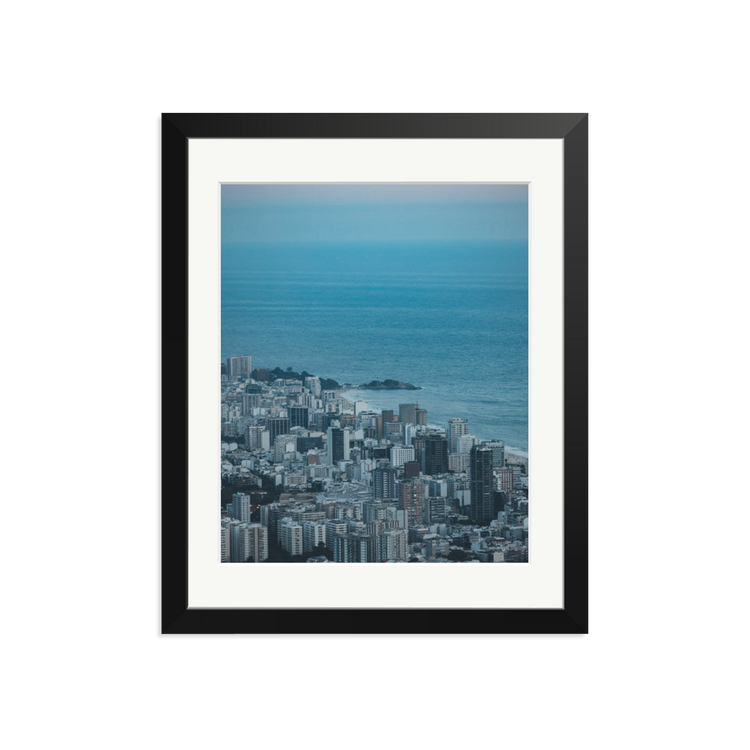 Rio de Janeiro Coast by Max Haensel | Framed Photography