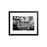 Roger Vadim with Jane Fonda