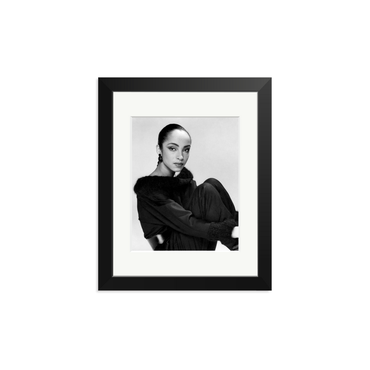 Sade, 1984 by Mirrorpix | Framed Photography